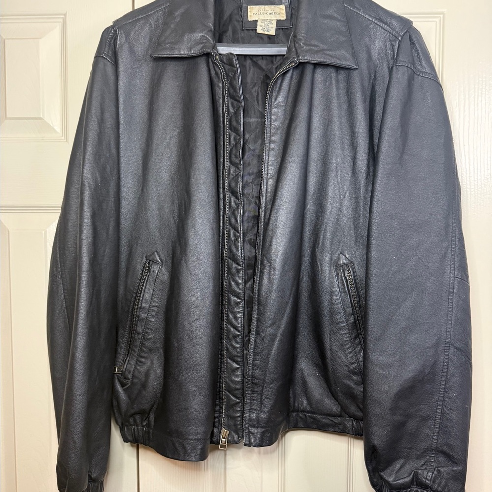 Falls Creek Men's Black Bomber Jacket